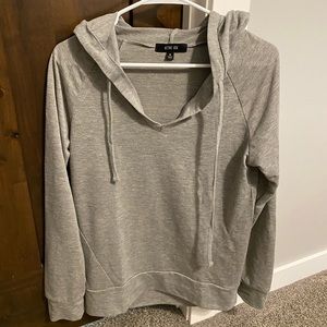 Casual V-neck hoodie